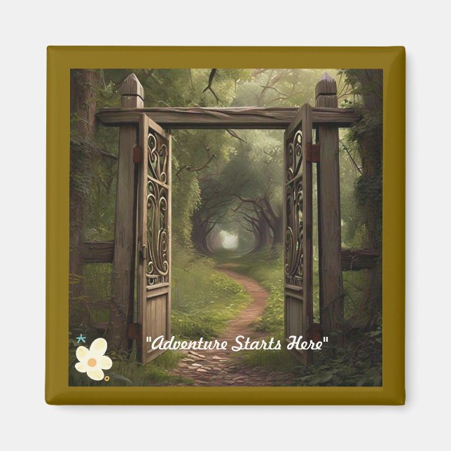 "Durch die Stürme des Lebens" Magnet (Vorne)