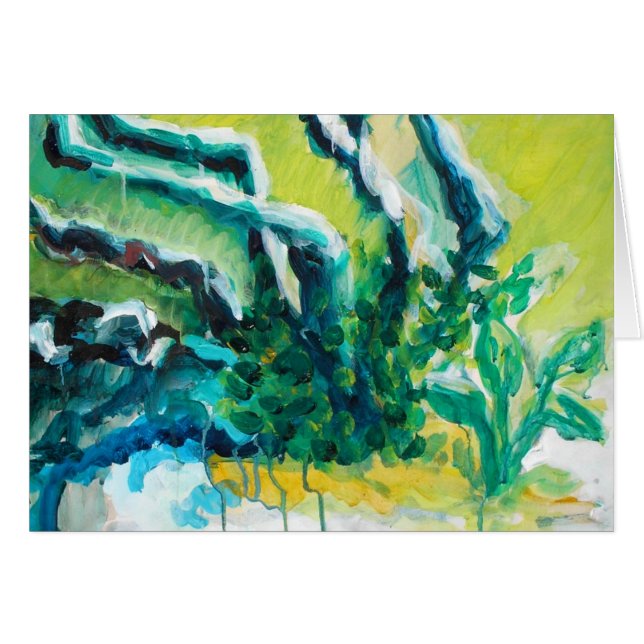 Durch die Teich-Karte (Vorderseite (Horizontal))