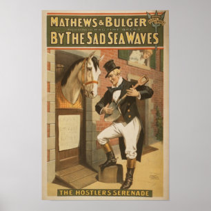 Durch die traurige Meereswelle Poster