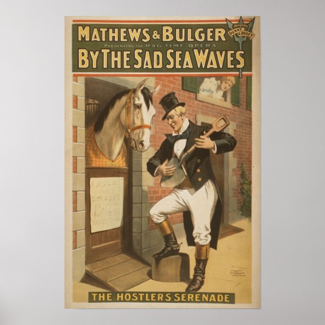 Durch die traurige Meereswelle Poster (Vorne)