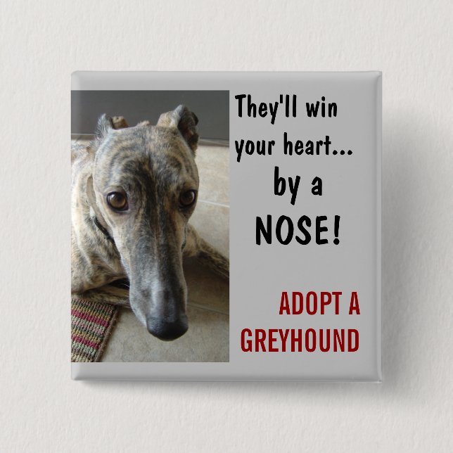 durch eine NASE! Button (Vorderseite)