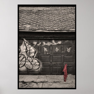 Durch einen hinteren Türwirbel... Poster