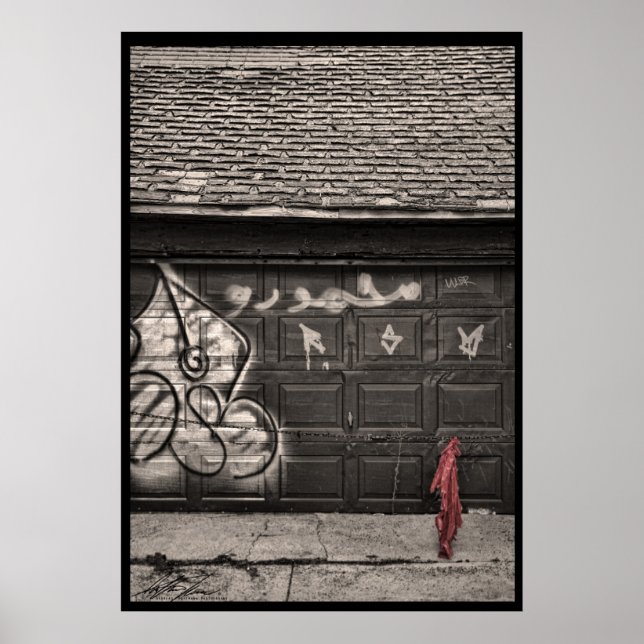 Durch einen hinteren Türwirbel... Poster (Vorne)