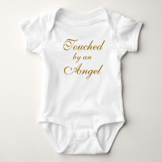 , Durch, Engel berührt Baby Strampler