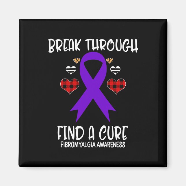 Durch Finden einer Heilung Fibromyalgie Sensibilis Magnet (Vorne)