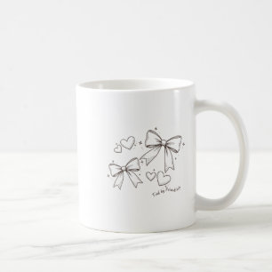 Durch Freundschaft Verbunden Beste Freundin Passen Kaffeetasse