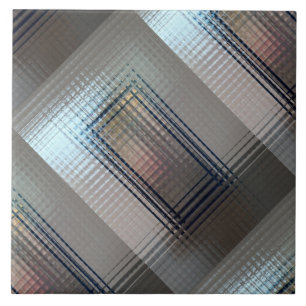 Durch Glastüren Fliese