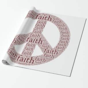 durch Glauben entworfen Geschenkpapier