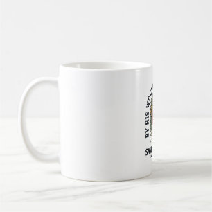 Durch Gnade Gerettet Christliches Kreuz Blumenhemd Kaffeetasse
