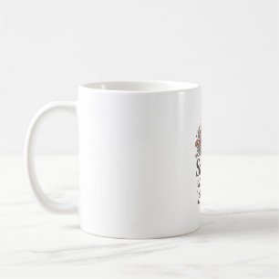 Durch Gnade Gerettetes Florales Christliches Vekto Kaffeetasse