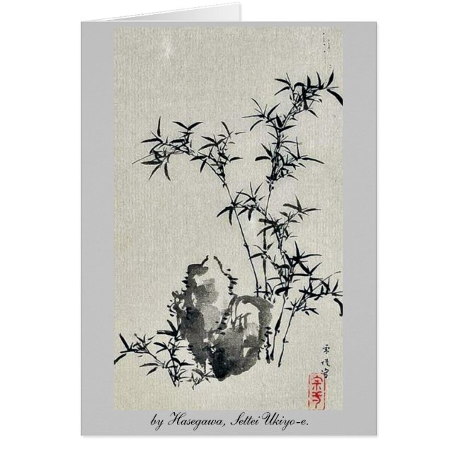 durch Hasegawa Settei Ukiyo-e. (Vorne)