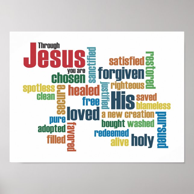 Durch Jesus... Poster (Vorne)