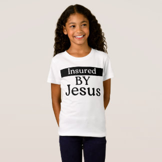 Durch Jesus versichert - Christlicher Glaube über  T-Shirt