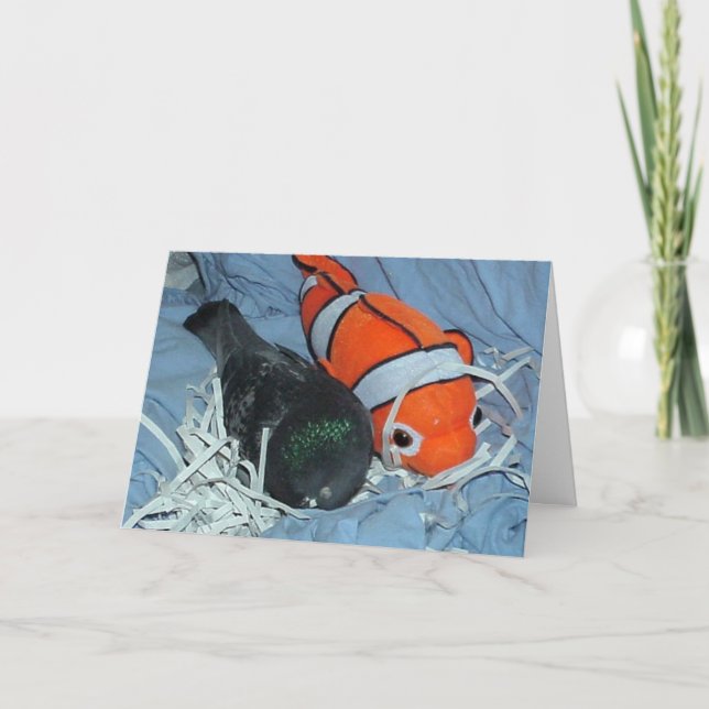 Durch meine Seitengrußkarte Karte (Vorderseite)