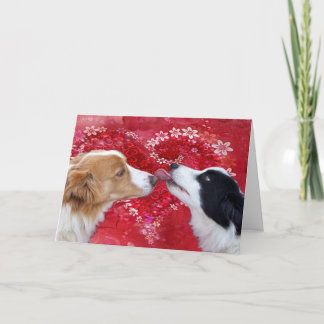 Durch meinen Valentinsgruß! Feiertagskarte