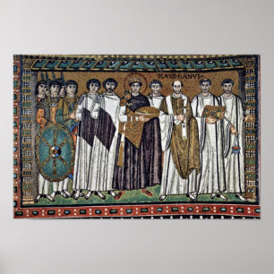 Durch Meister Von San Vitale in Ravenna (beste Poster