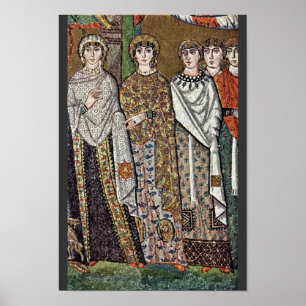 Durch Meister Von San Vitale in Ravenna (beste Poster