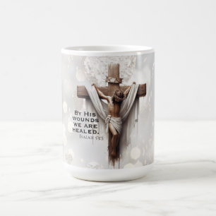Durch Seine Wunden Werden Wir Geheilt Kreuzigungs- Kaffeetasse