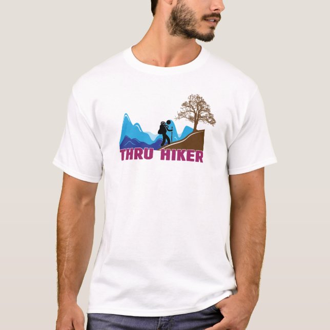 Durch Wanderer T-Shirt (Vorderseite)