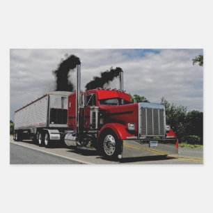 Durchblasen von Peterbilt v1 Stickers