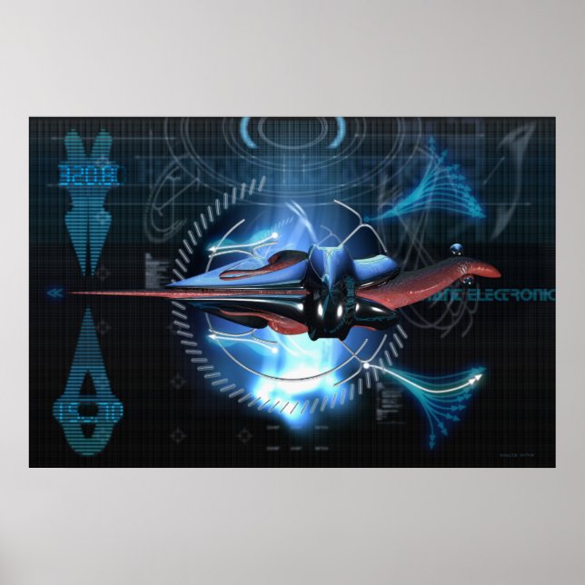 durchbohrte Zunge 01 Poster (Vorne)