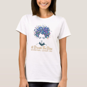 Durchbreche die Voreingenommenheit Internationaler T-Shirt