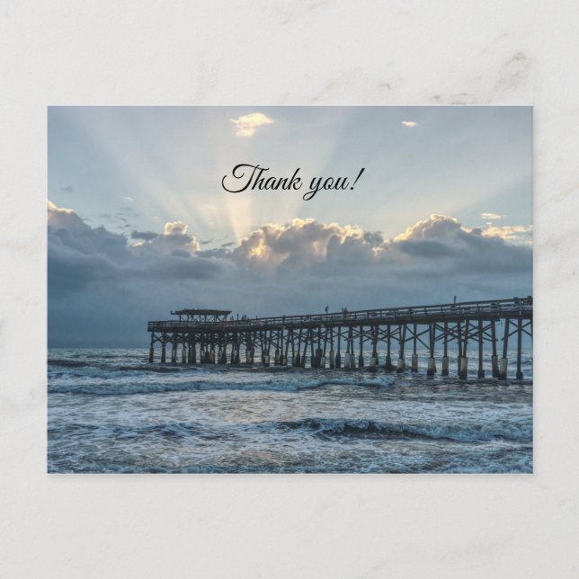 Durchbrechen bei Cocoa Danke Postcard Postkarte (Vorderseite)