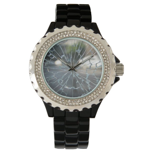 durchbrochenes Fenster Armbanduhr (Vorderseite)