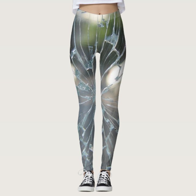 durchbrochenes Fenster Leggings (Vorderseite)
