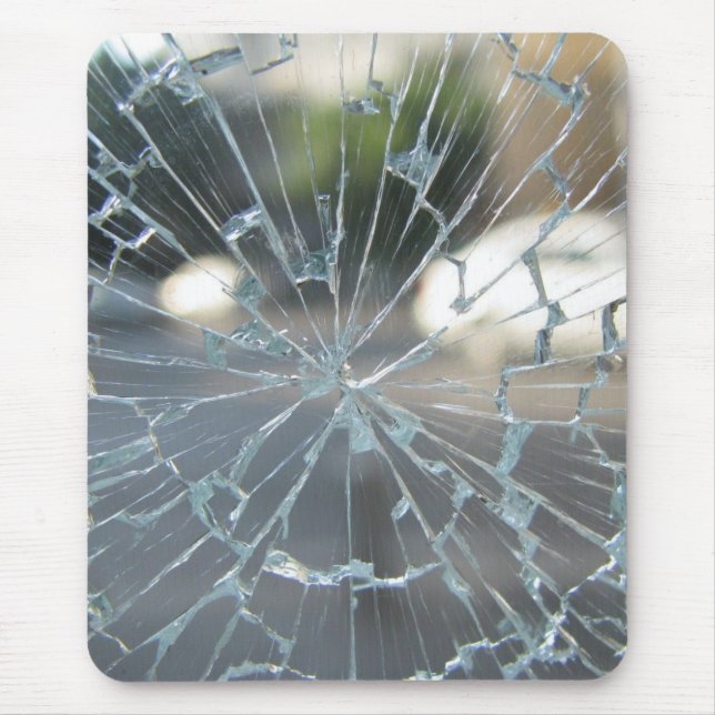 durchbrochenes Fenster Mousepad (Vorne)