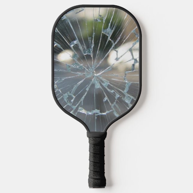 durchbrochenes Fenster Pickleball Schläger (Vorderseite)
