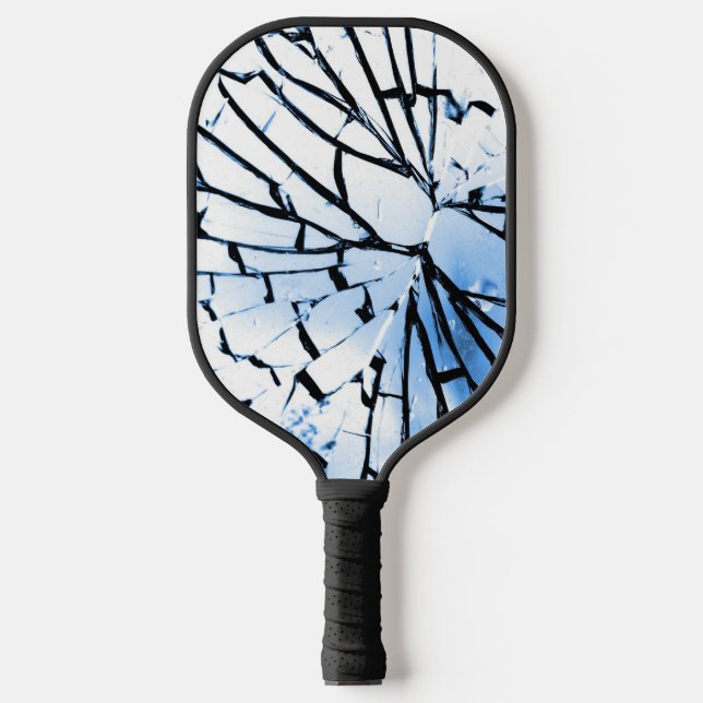 durchbrochenes Fenster Pickleball Schläger (Vorderseite)