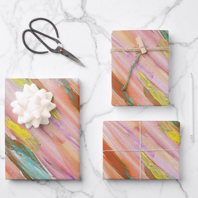 Durchbruch-Geschenkpapier Geschenkpapier Set (Vorderseite)