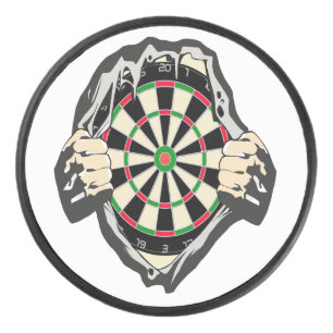 Durchbruch zum Bullseye - Ultimate Dartboard Eishockey Puck