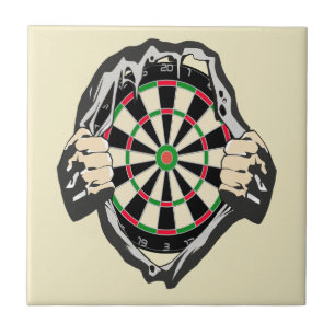 Durchbruch zum Bullseye - Ultimate Dartboard Fliese