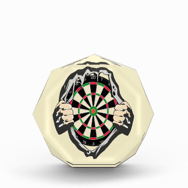 Durchbruch zum Bullseye - Ultimate Dartboard Fotoblock (Vorderseite)