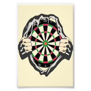 Durchbruch zum Bullseye - Ultimate Dartboard Fotodruck