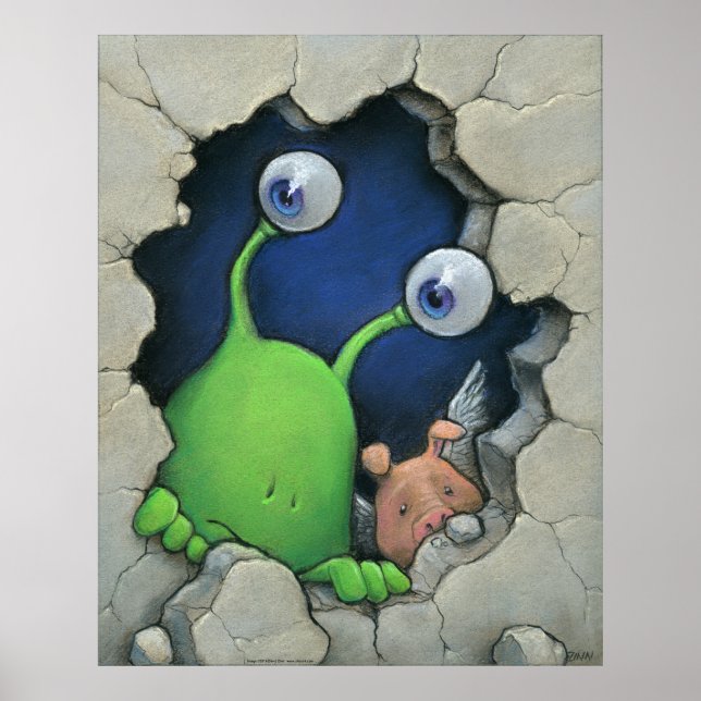 Durchbruchposter Poster (Vorne)