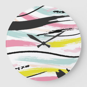 Durcheinander Große Wanduhr