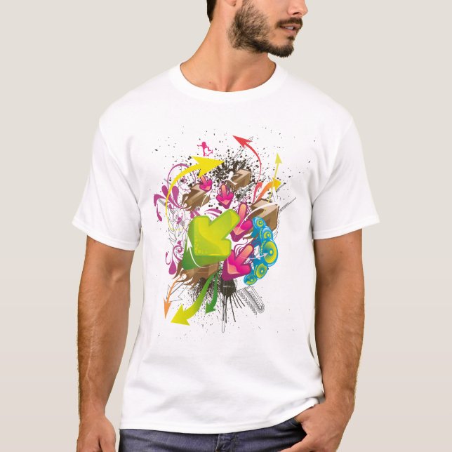 Durcheinander T-Shirt (Vorderseite)