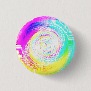 Durcheinandergebrachte Mosaik Button