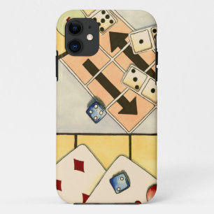 Durcheinandergebrachte Zusammenstellung der iPhone 11 Hülle