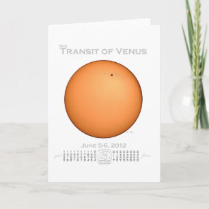 Durchfahrt von Venus - 2012 Karte