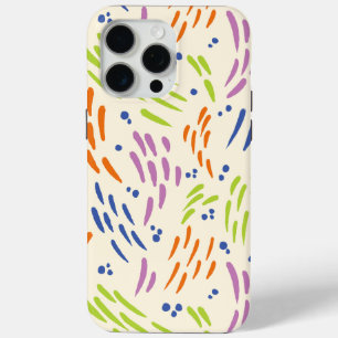 Durchfluss in Blau, Orange, Lila, Grün und Creme Case-Mate iPhone Hülle