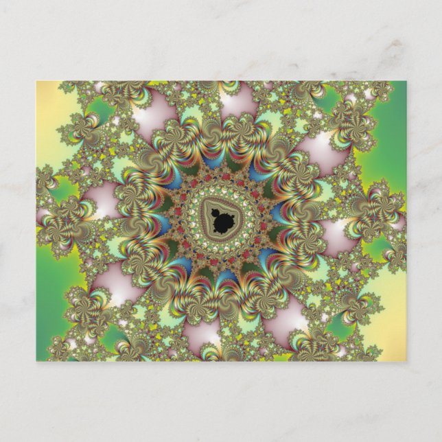 Durchfuhr - Fraktal Postkarte (Vorderseite)