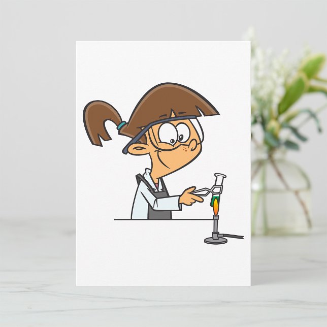 Durchführung eines wissenschaftlichen Experiments Einladung (Von Creator hochgeladen)