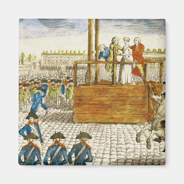 Durchführung von Marie-Antoinette Magnet (Vorne)