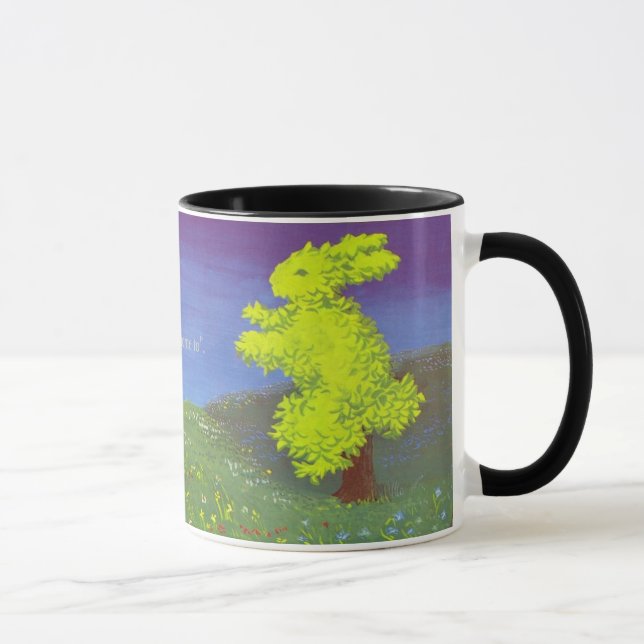 Durchgehen-Häschen-Tasse Tasse (Rechts)