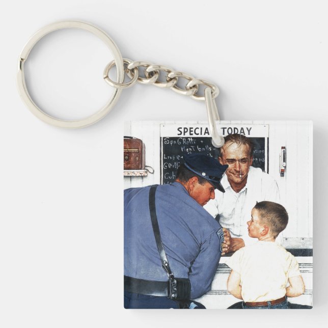 Durchgehen Schlüsselanhänger (Vorderseite)