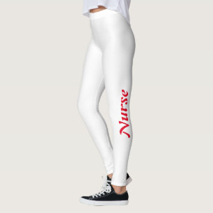 Durchgehende Krankenschwester-Leggings Leggings